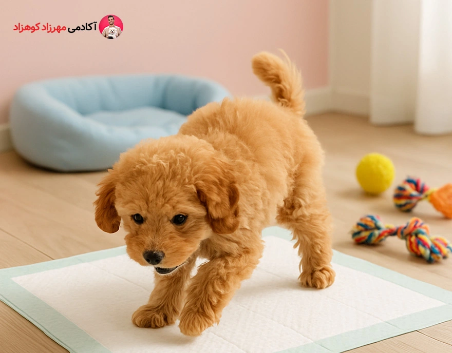 ۵ اشتباه رایج در آموزش دستشویی توله سگ‌ها
